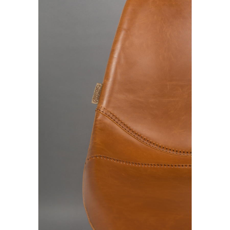 Кресло офисное Franky, коричневое Dutchbone 1300008 - Вид №7