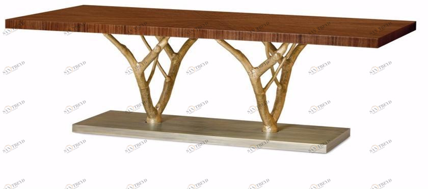 Ginger & Jagger Прямоугольный обеденный стол из ореха Earth to earth sun-id-1354380