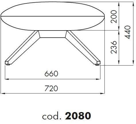 ALMA DESIGN Пуф из кожи на основе ясеня X pouf sun-id-1451802 - Вид №3