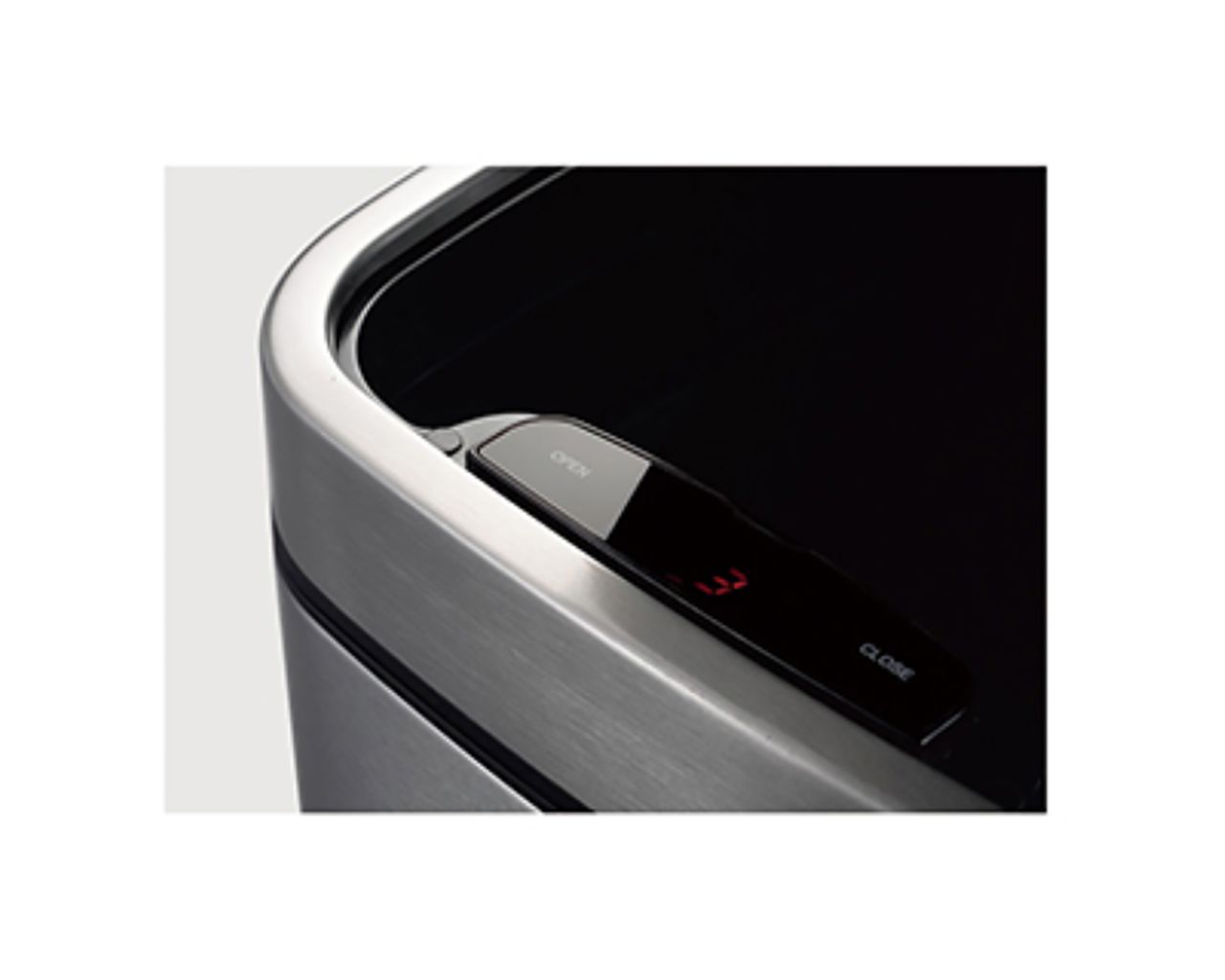 KIM505 Автоматическая корзина SENSOR, бесконтактная, квадратная, 21 л, матовая сталь Merida  - Вид №4