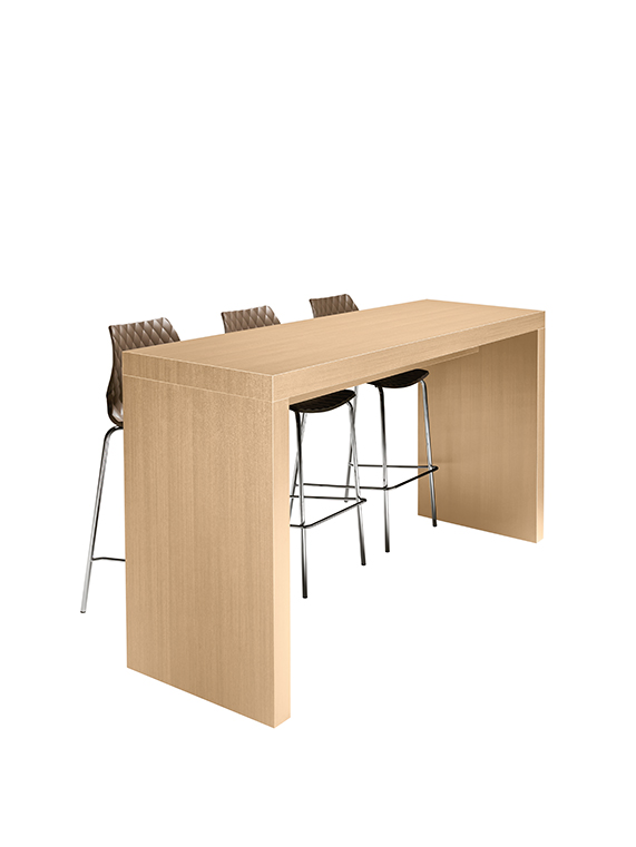 Deck 501A Стол из сотового картона с ламинированной поверхностью. Версия 60 см глубиной. Et al. Deck