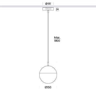 ONOK Lighting Светодиодная подвесная лампа Balo sun-id-1472512 - Вид №12