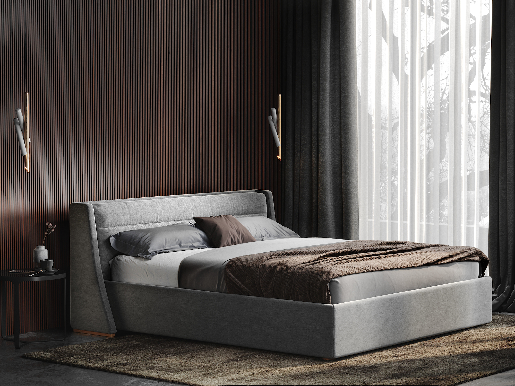 кровать IRIS 320 The IDEA кровать IRIS 320  - Вид №4