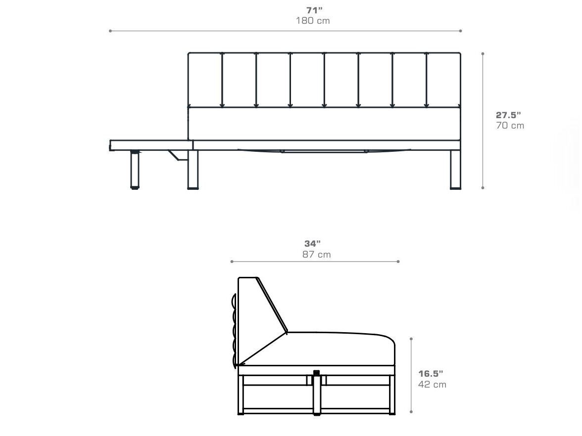 Тканевый модульный садовый диван MAMAGREEN Munia ARCH-00127671 - Вид №26