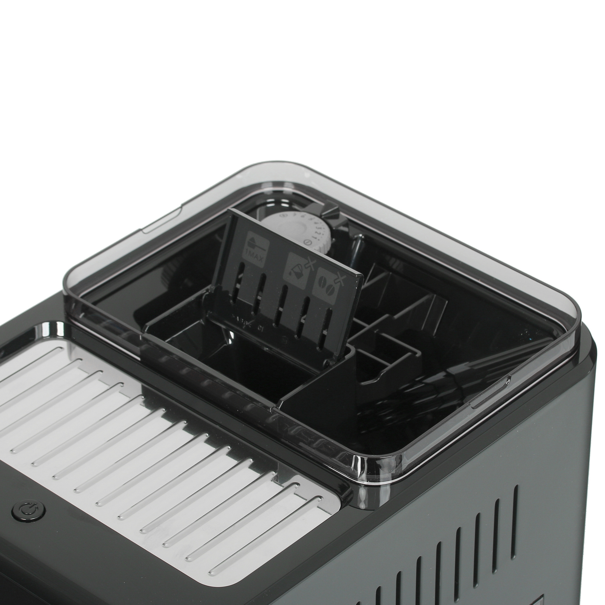 9976366 Кофемашина автоматическая DeLonghi ECAM 450.65.G черный STDN-0020439 - Вид №4