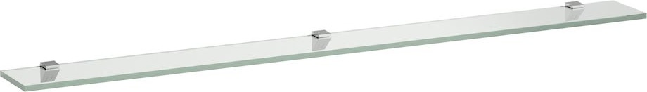 H4475879004501 Стеклянная полка с 3 настенными креплениями LAUFEN PRO