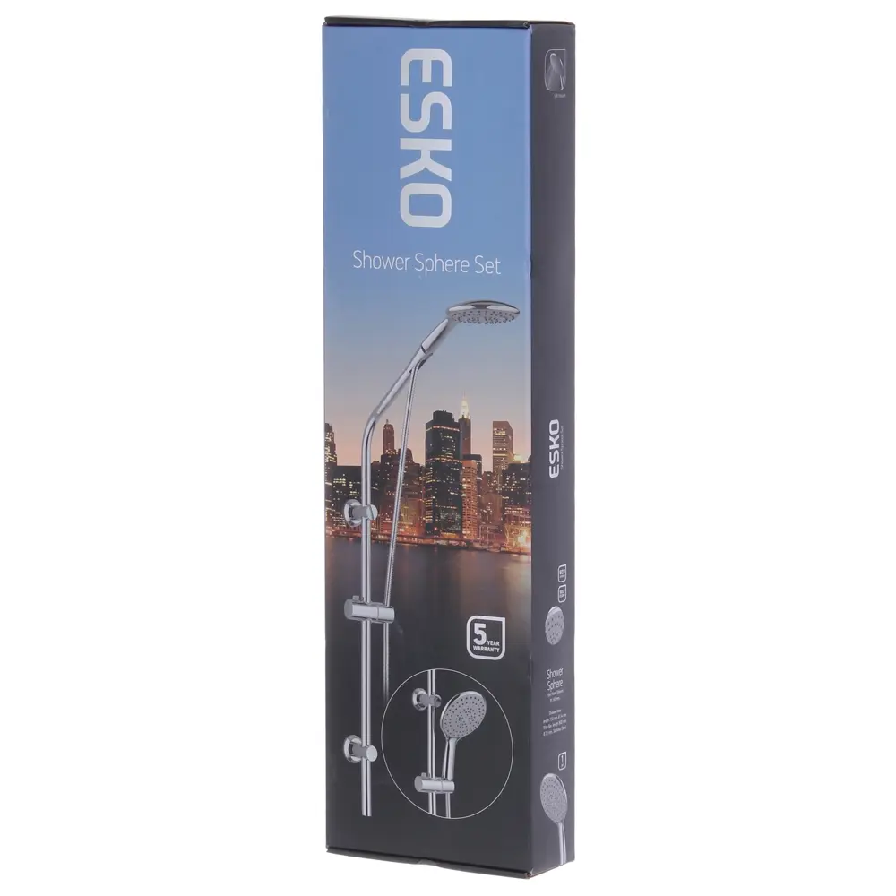 Душевая стойка Esko без смесителя цвет хром 81929107 STLM-2029742 Santreyd  - Вид №3