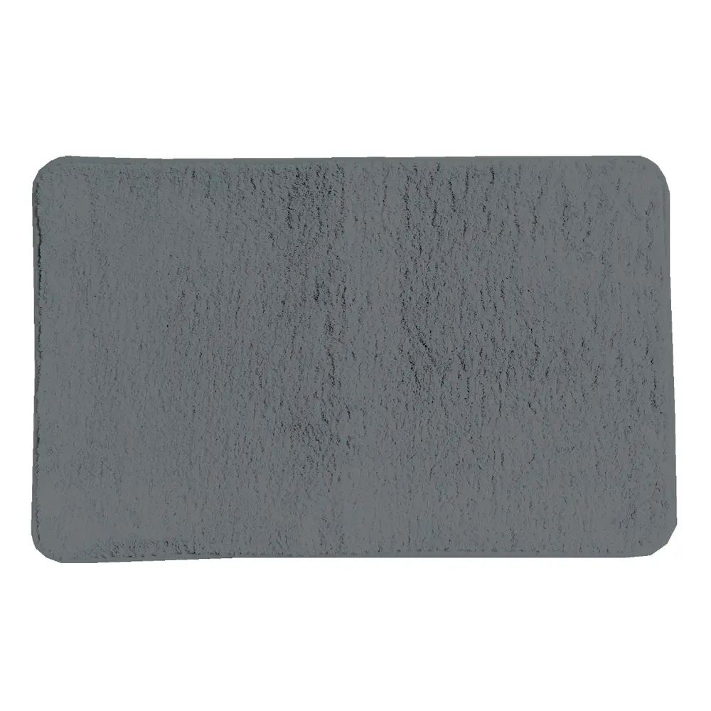 Коврик для ванной SWENSA Ping — уют и безопасность в сером исполнении 89379340 STLM-1506806