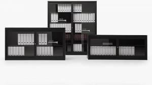 Fantin Офисный шкаф с раздвижными стеклянными дверцами Classic