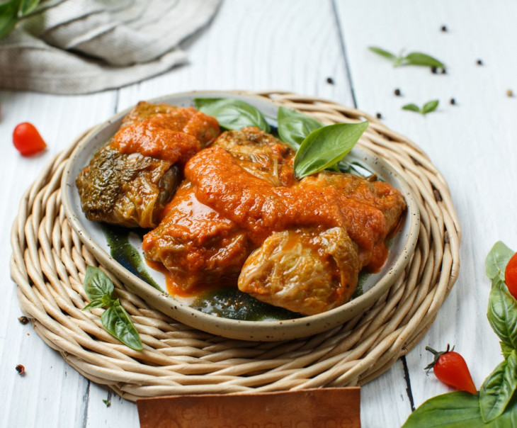 6756 Голубцы в овощном соусе (су-вид) Вкусляндия 