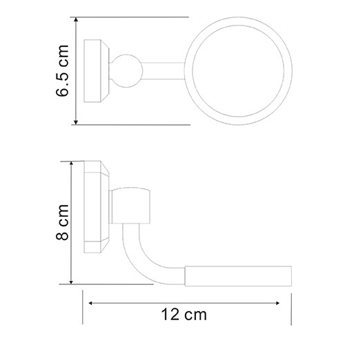 C175 Oder Держатель одинарный WasserKRAFT  - Вид №1