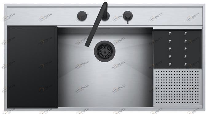 1lfx101nk Встроенная раковина под столешницу овальная Barazza Flexi