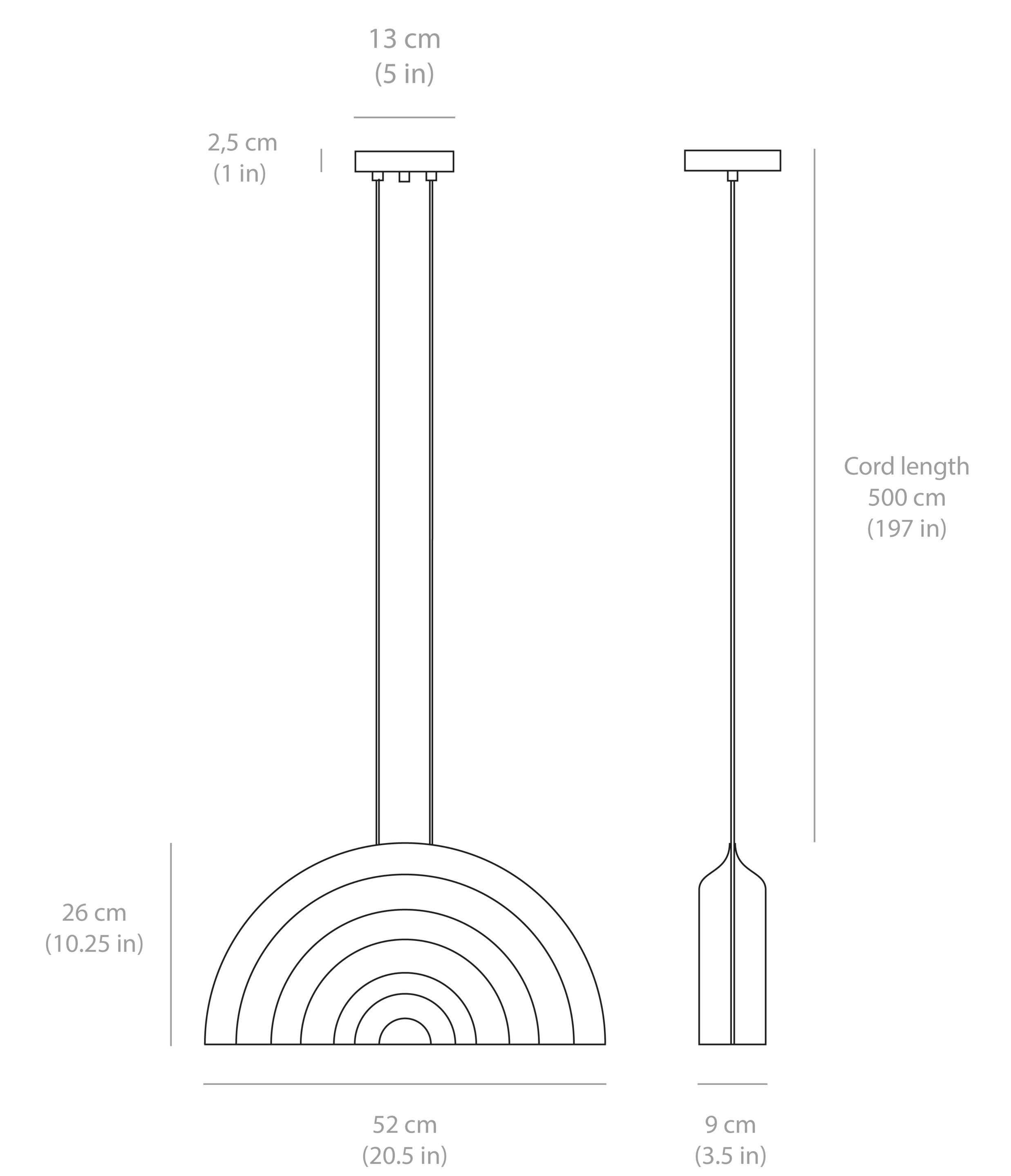 Затемняемый светодиодный подвесной светильник Darmes Doppler ARCH-00005596 - Вид №3