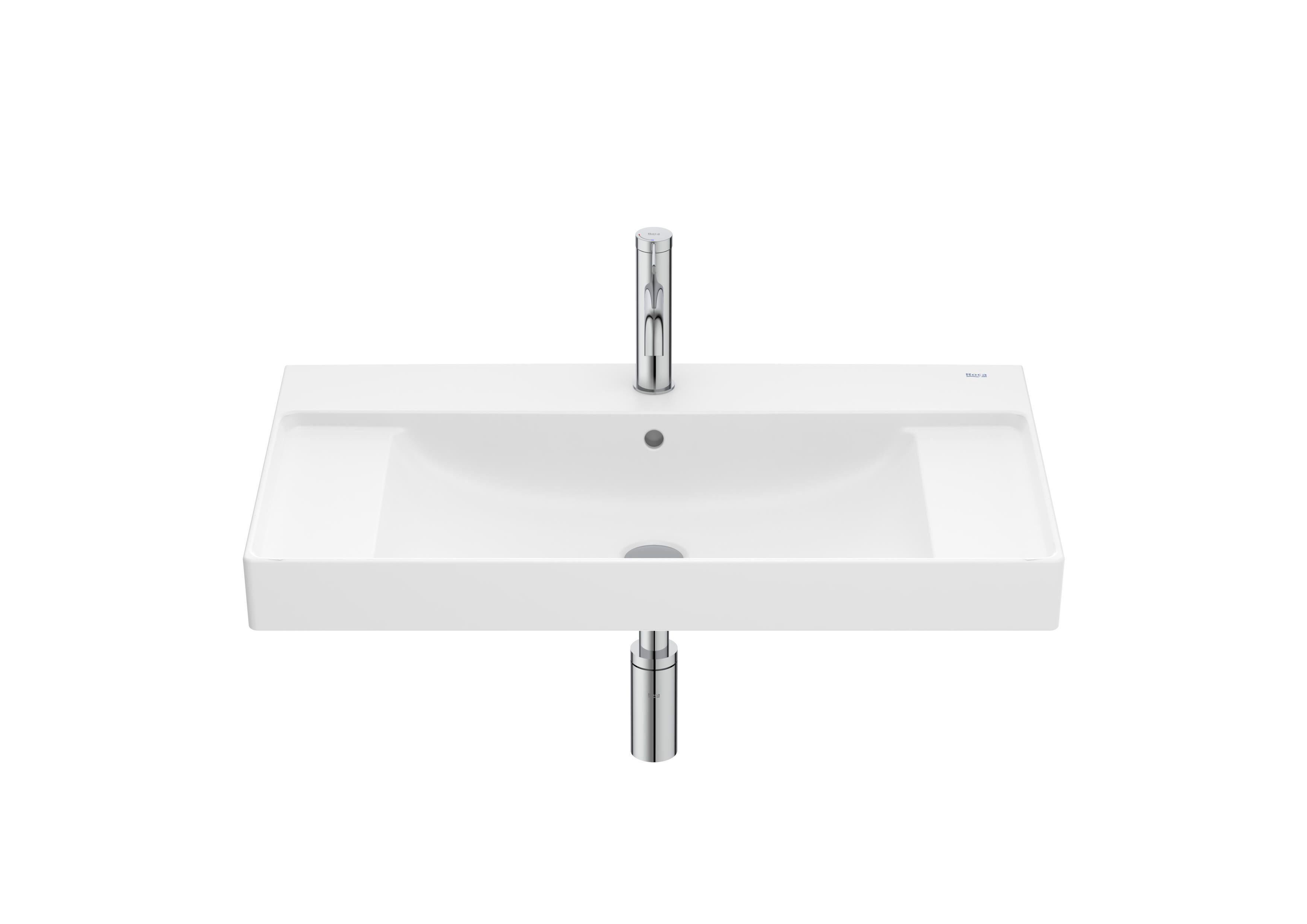 Керамическая одиночная подвесная раковина с столешницей Roca Ona ARCH-00063132 - Вид №13