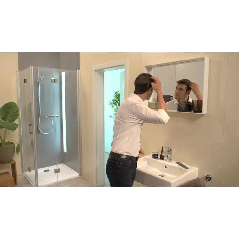 Смеситель для раковины Hansgrohe Focus E2 однорычажный цвет хром 82600641 STLM-2207715 - Вид №4