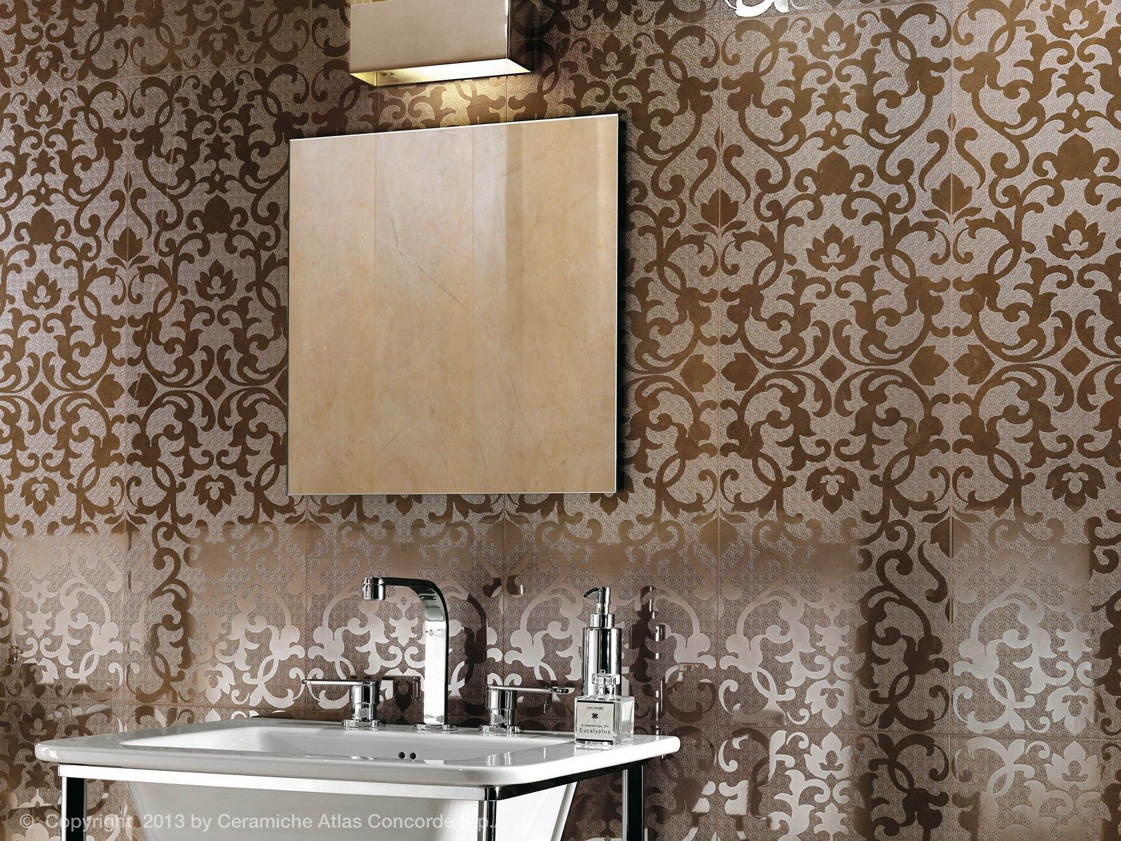 Белое керамическое покрытие с эффектом мрамора Atlas Concorde ARCH-00014706 - Вид №6