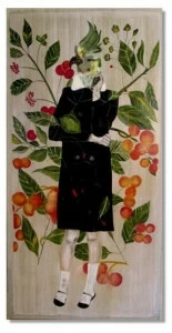 ICI ET LÀ Смешанная техника на холсте K. fabrizzi Kf21