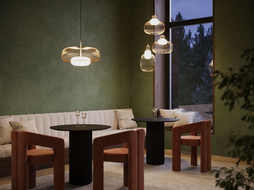 Металлический подвесной светильник Maytoni LEVITATION ARCH-00139103 - Вид №4