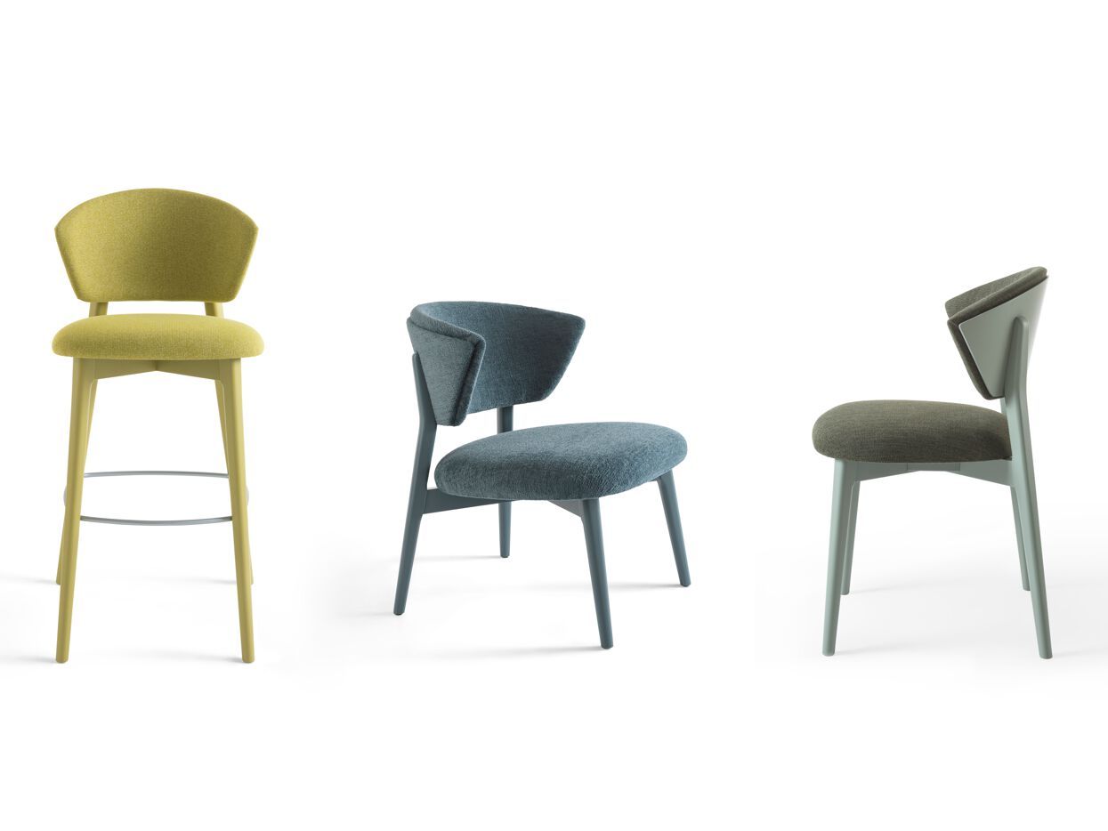 Мягкий стул из бука Billiani Стелла ARCH-00084907 - Вид №6