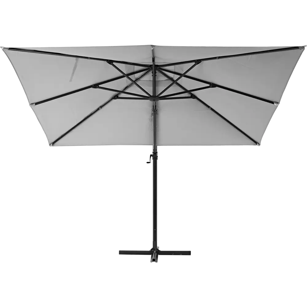 Naterial Aura — садовый зонт с боковой стойкой 286×286 см белый 82232810 STLM-1570652 - Вид №8