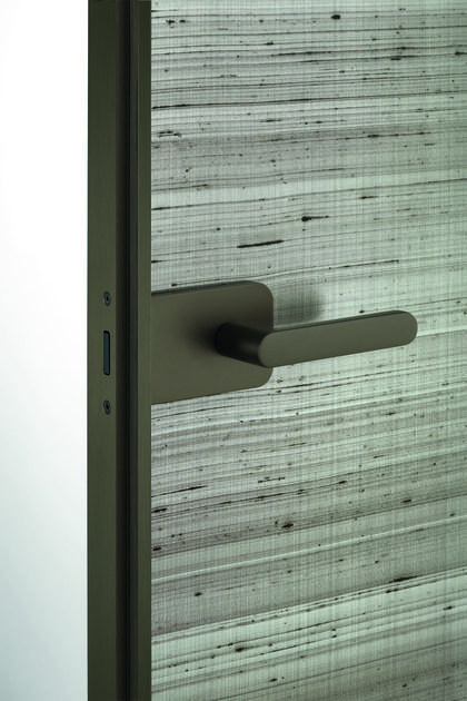 Glas Italia Распашная дверь из стекла заподлицо со стеной Sherazade sun-id-1418366 - Вид №2