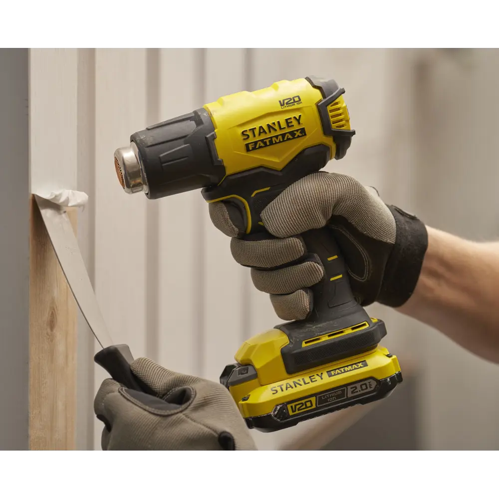 Фен технический аккумуляторный Stanley Fatmax SFMCE530B-XJ SF, 18 В без АКБ и ЗУ STLM-2187525 - Вид №9