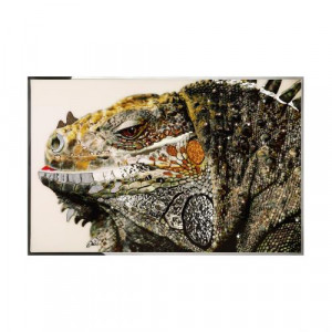 Iguana Смешанная техника Visionnaire