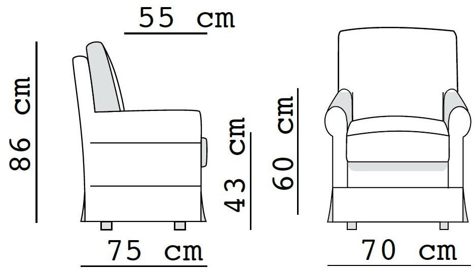 Flexstyle Кресло из ткани с подлокотниками sun-id-1349953 - Вид №2