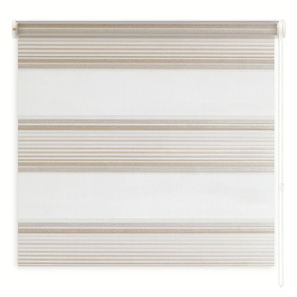 Штора рулонная день-ночь Verona 150x250 см белая MIAMOZA STLM-2091480