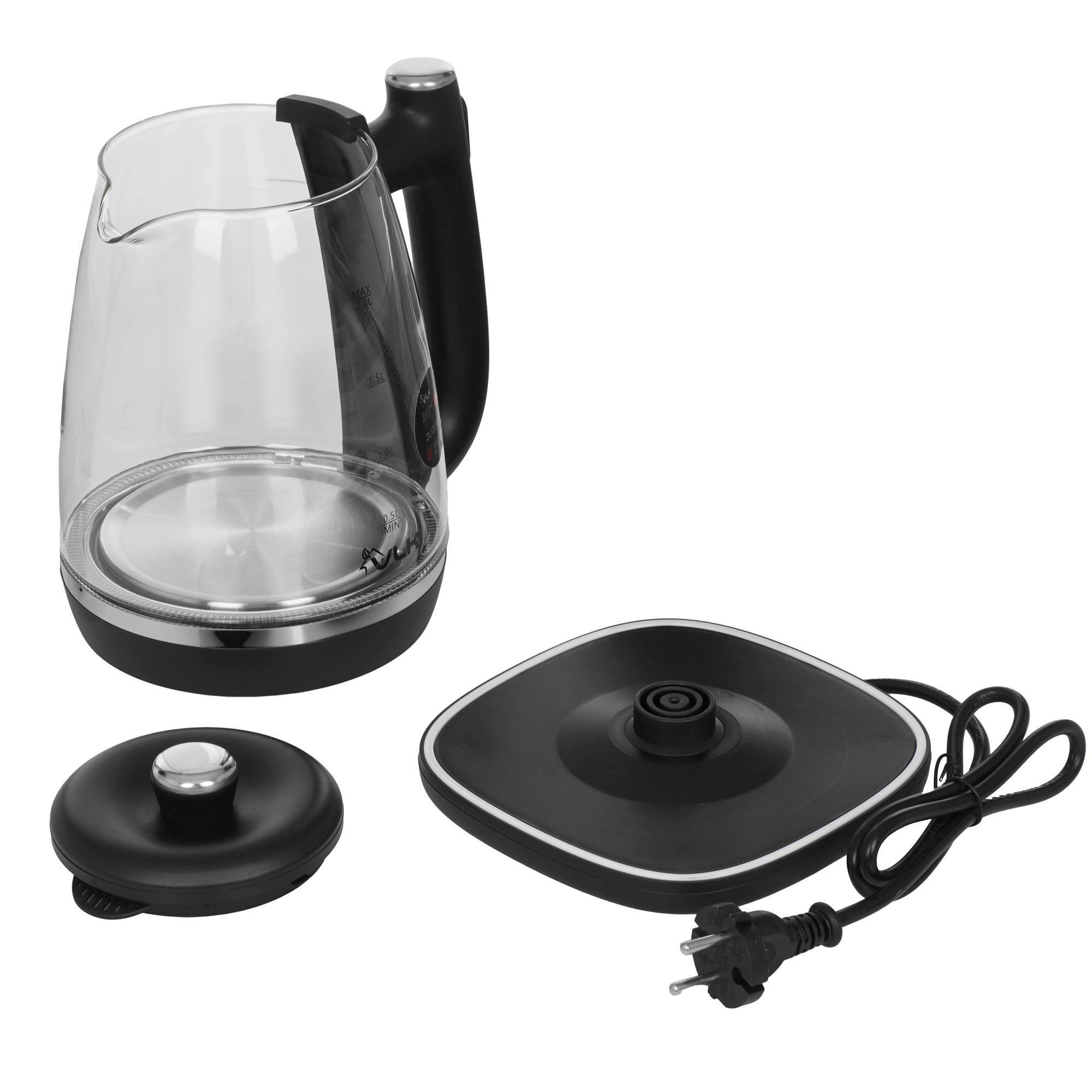 9216772 Электрочайник VLK Siena-6560 черный STDN-0139374 - Вид №5