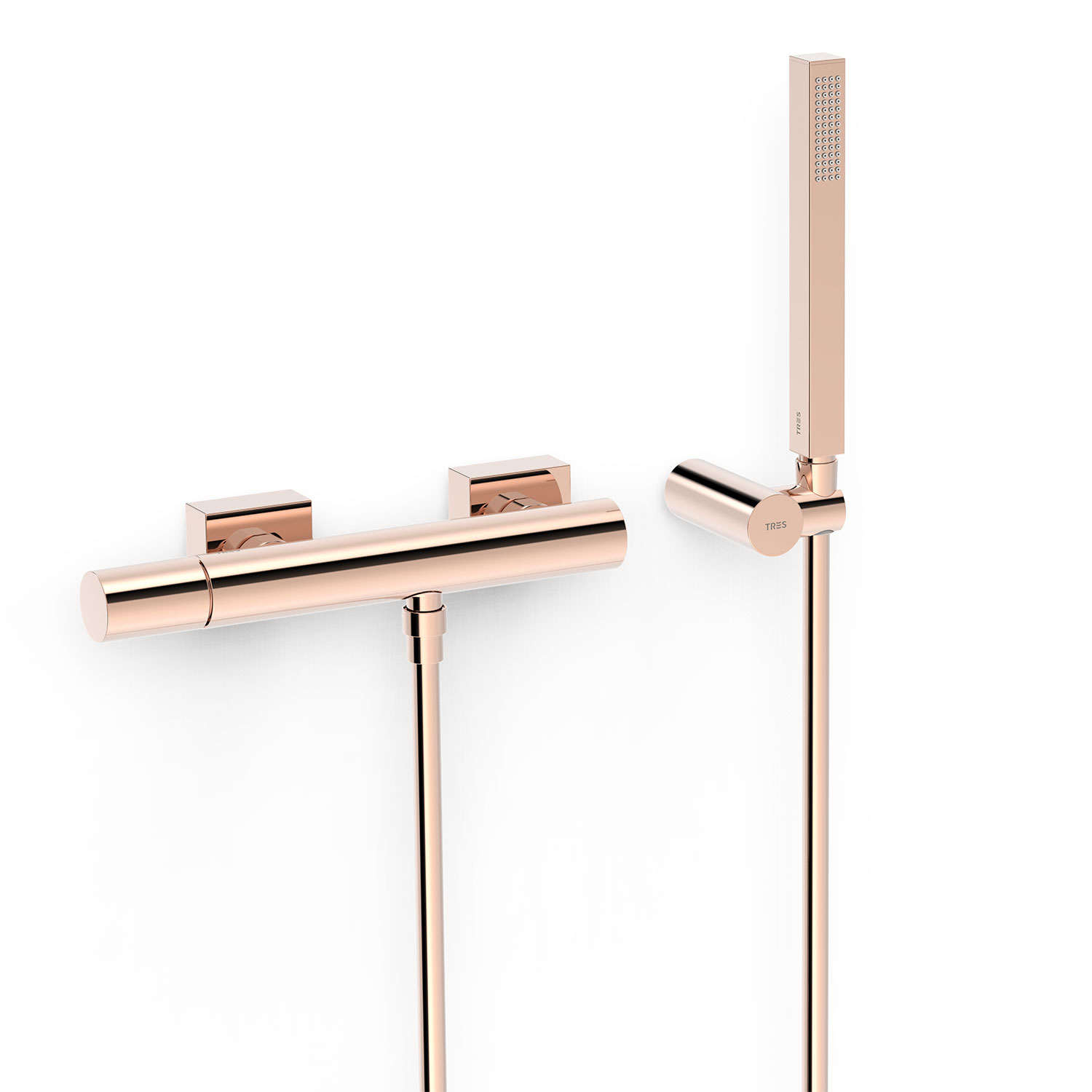 ПРОЕКТ-Настенный смеситель для душа TRES с одной ручкой -21116701OP TRES Project