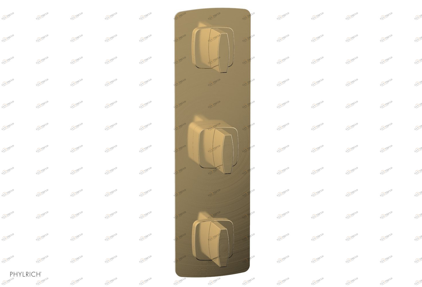 Регулятор напора RADI Phylrich  4-555-026 Satin Brass 