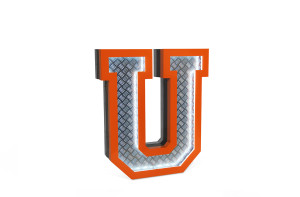 CIST140 Настольная лампа в детскую Буква У