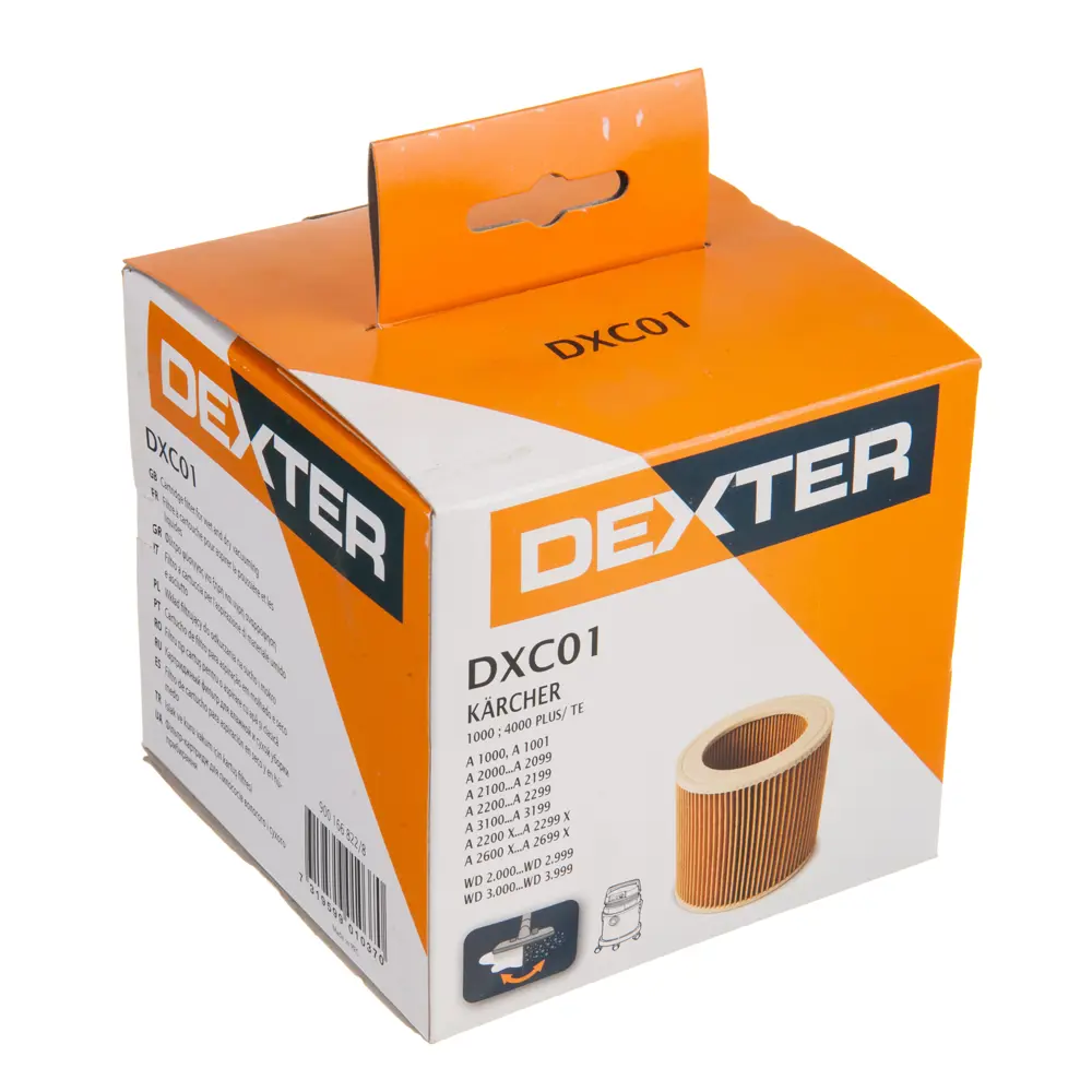 Фильтр Dexter DXC01, для пылесоса Karcher 14105348 STLM-2140222  - Вид №3