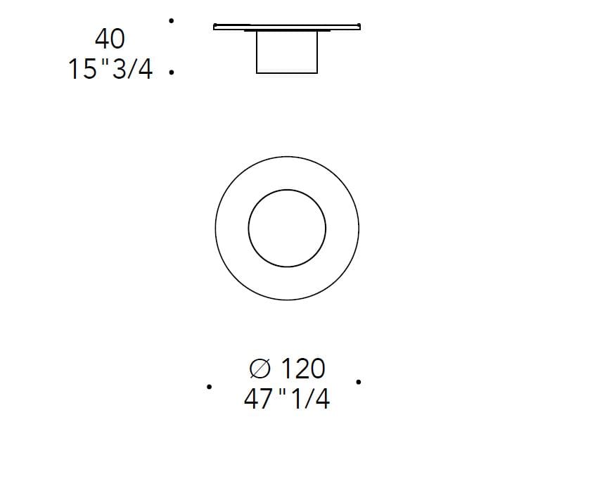Круглый деревянный журнальный столflex® REFLEX ARCH-00046935 - Вид №2