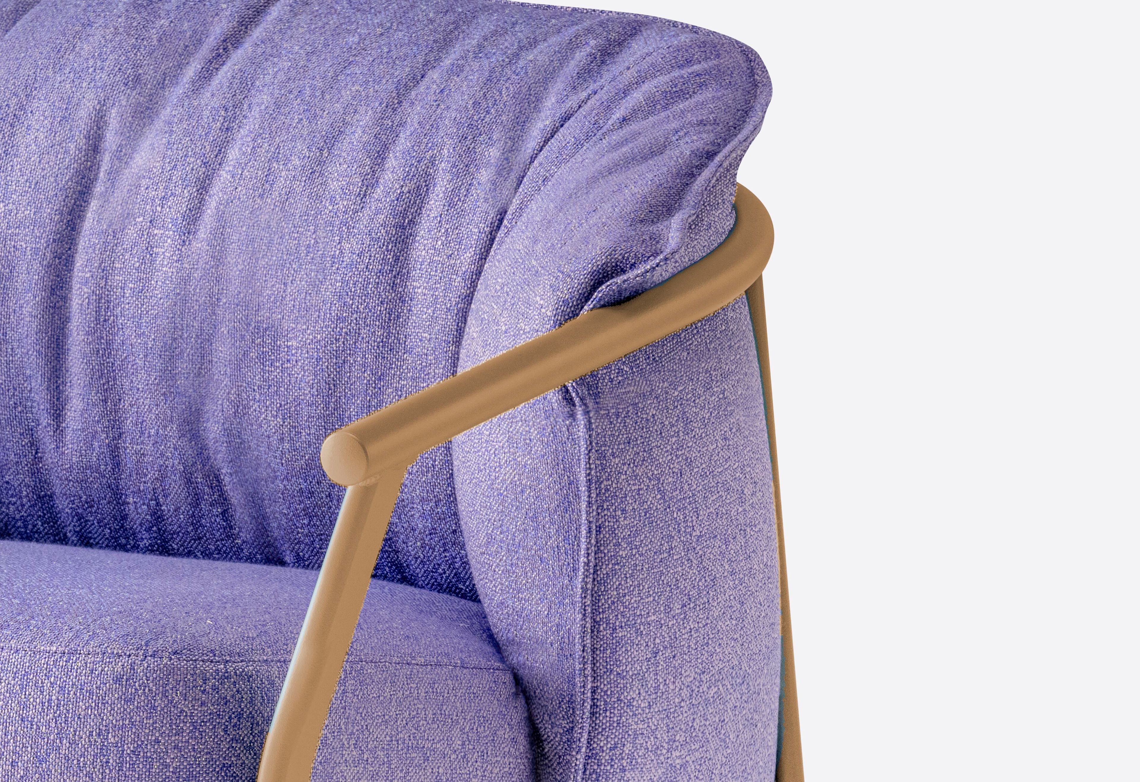 2-местный тканевый съемный садовый диван Pedrali Lamorisse ARCH-00027657 - Вид №4