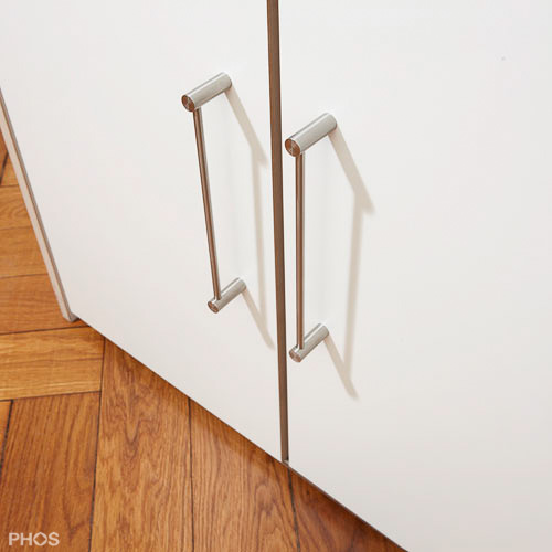 BG6-64E Изогнутая рукоятка с концевыми скобами, рукоятка ø6 мм, длина 6,4 см. PHOS 