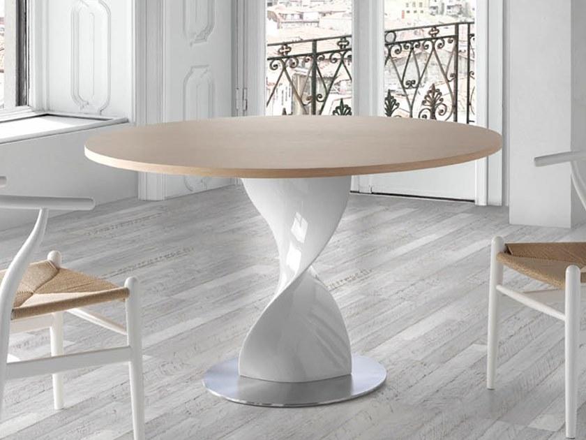 Angel Cerdá Круглый обеденный стол из мдф Urban deco 1001.02 Angel Cerda - Вид №2