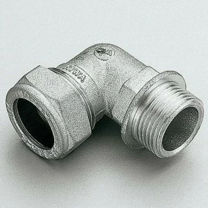 Угол обжим-Н никелированный TIEMME 18х1/2"