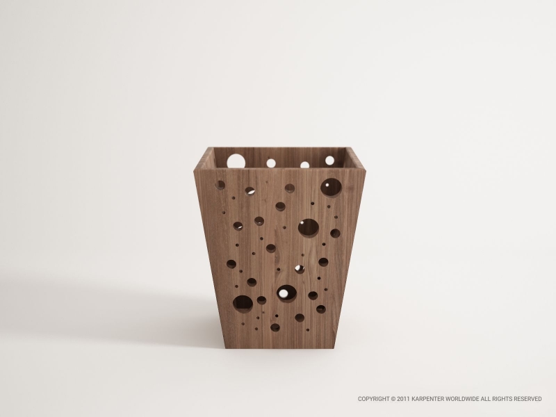 76_180 Мусорное ведро Karpenter Bubble