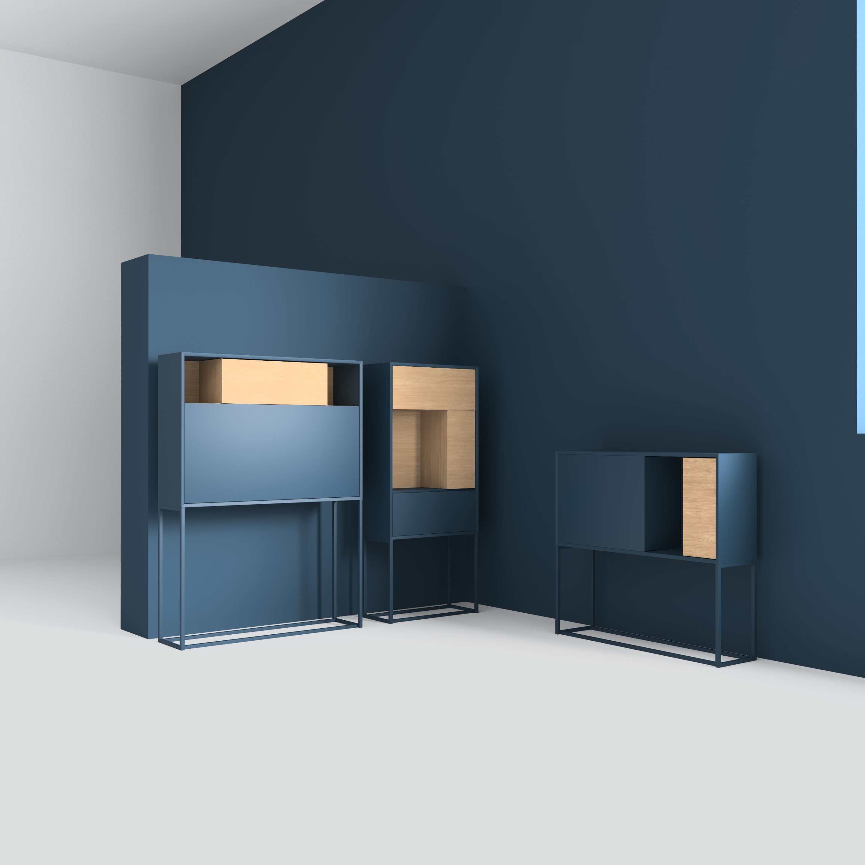 Деревянный сервант FID Paris Nyte ARCH-00014290 - Вид №1