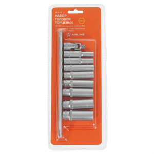 Набор торцевых головок Airline AT-9-25 9106204