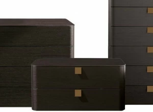 JESSE Прямоугольная тумбочка из дерева с ящиками Defilé