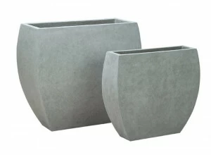 Ваза уличная серая 90 см "Линкольн" LE-VILLAGE FLORERO 044763 Серый