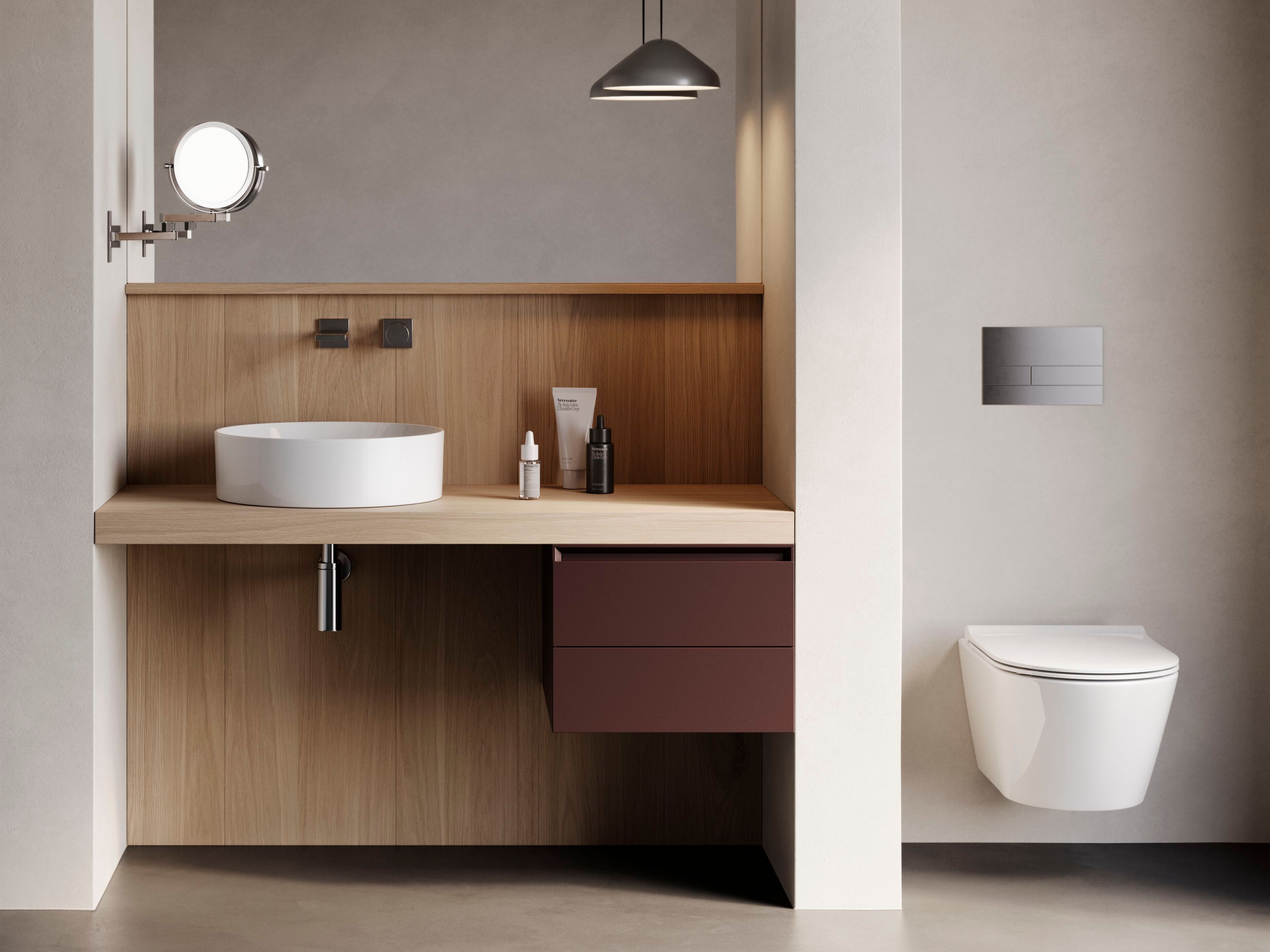 Круглый умывальник CERAMICA CATALANO ноль ARCH-00035074 - Вид №3