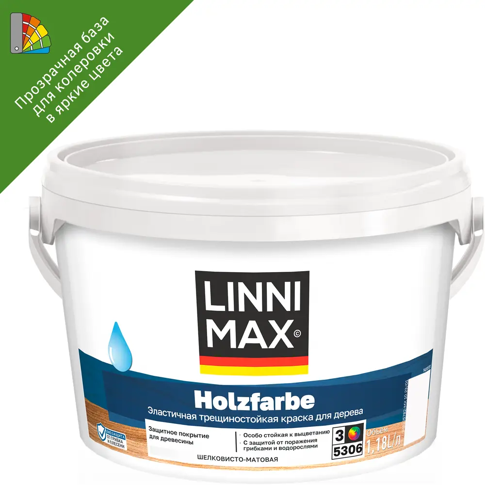 LINNIMAX Holzfarbe - Фасадная краска для дерева с онлайн-колеровкой 89349607 STLM-0859412