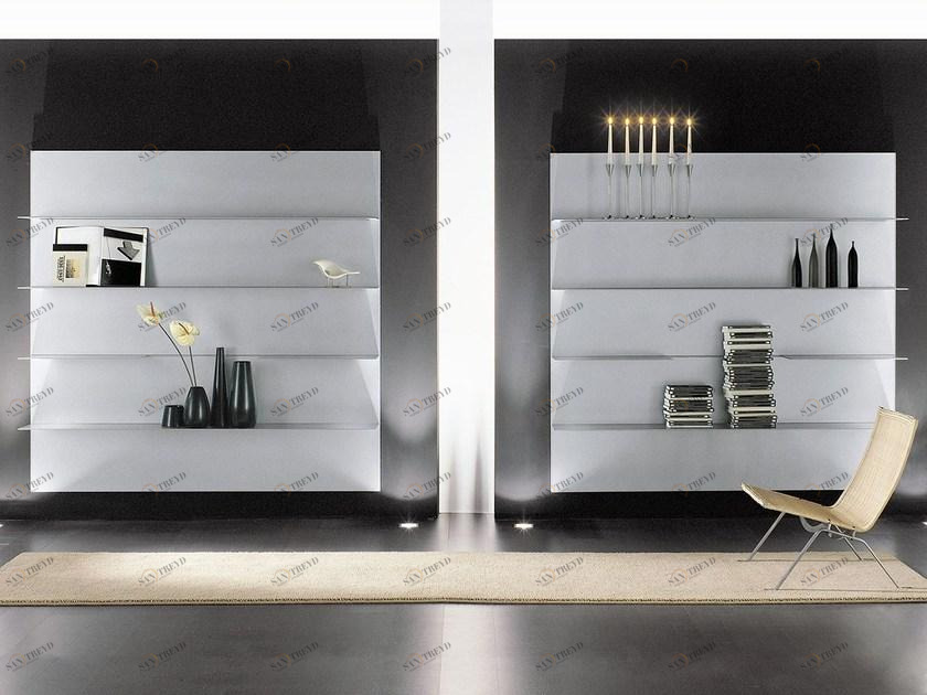 EmmeBi Модульный открытый книжный шкаф из алюминия sun-id-1360505