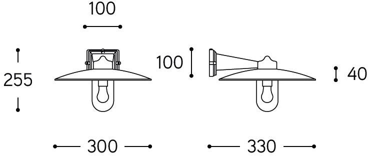 Aldo Bernardi Бра для улицы с прямым и отраженным светом из керамогранита Merano sun-id-1415806 - Вид №1