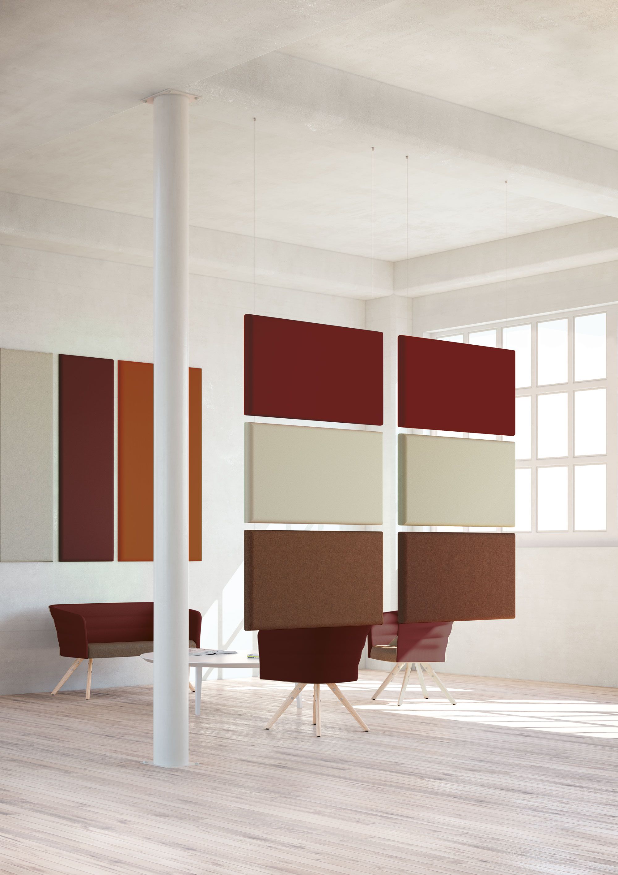 Подвесные мягкие акустические перегородки Manade Addenda ARCH-00046032 - Вид №3