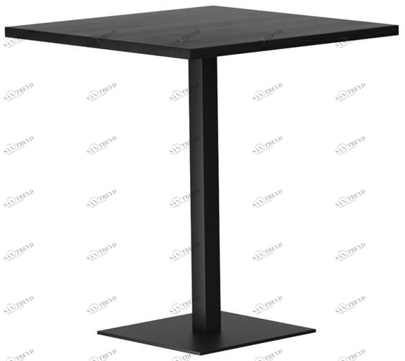 horgenglarus Высокий квадратный стол из массива дерева sun-id-1458407